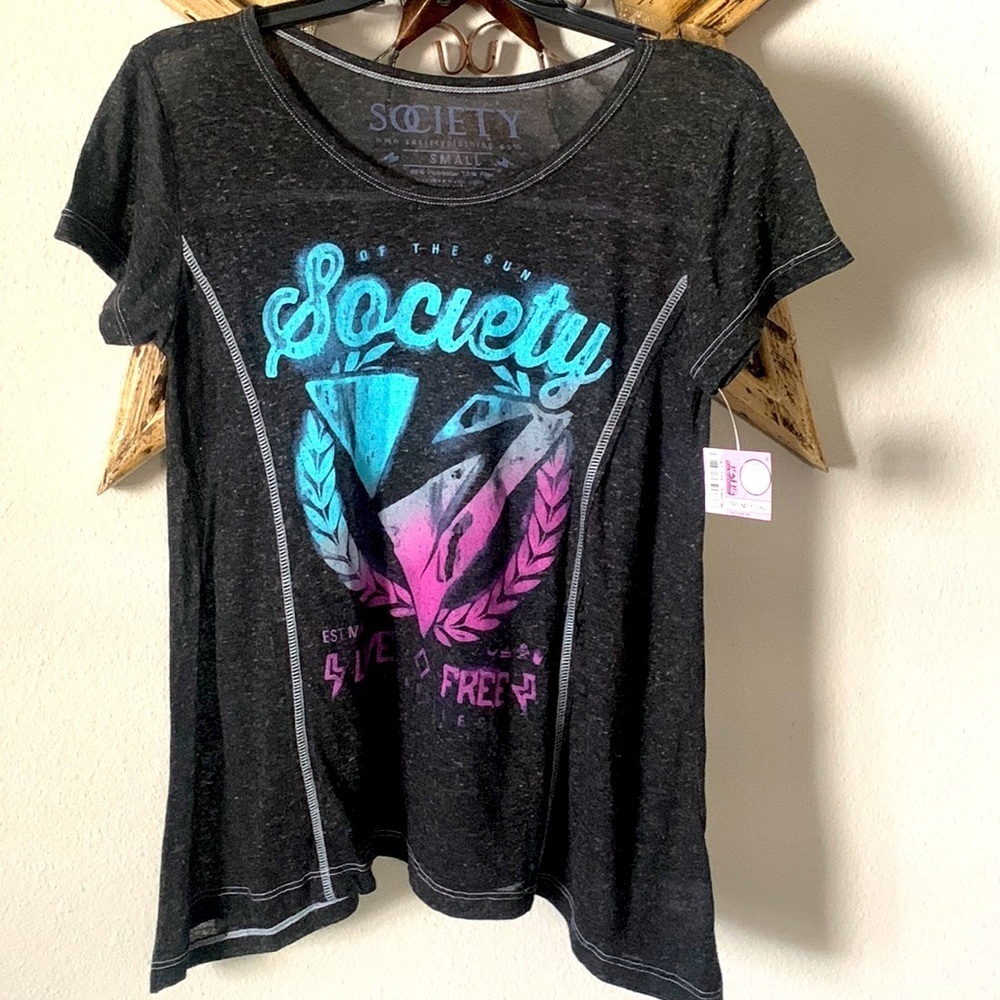 💕💕💕3 for 12💕💕💕Society Burnout Tee